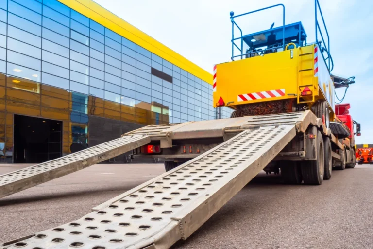 Transportfahrzeug für einen Spezialtransport