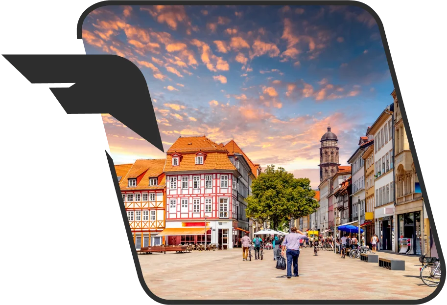 Spedition Göttingen black border