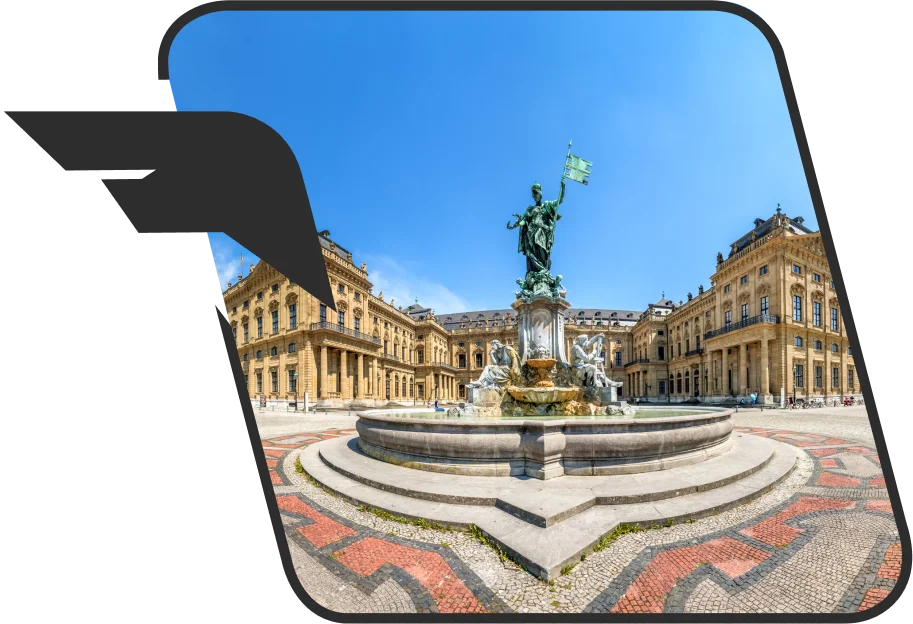 Spedition Würzburg black border